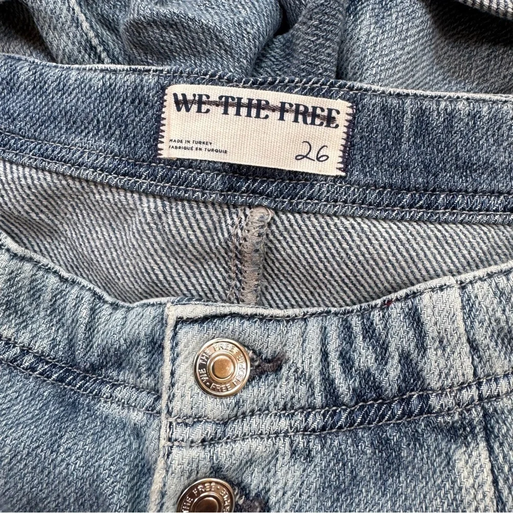 New Free People Osaka Jean Shorts Blue 26